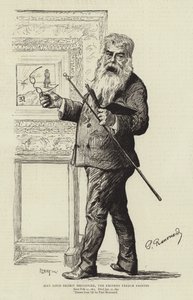 Jean Louis Ernest Meissonier, kuuluisa ranskalainen taidemaalari